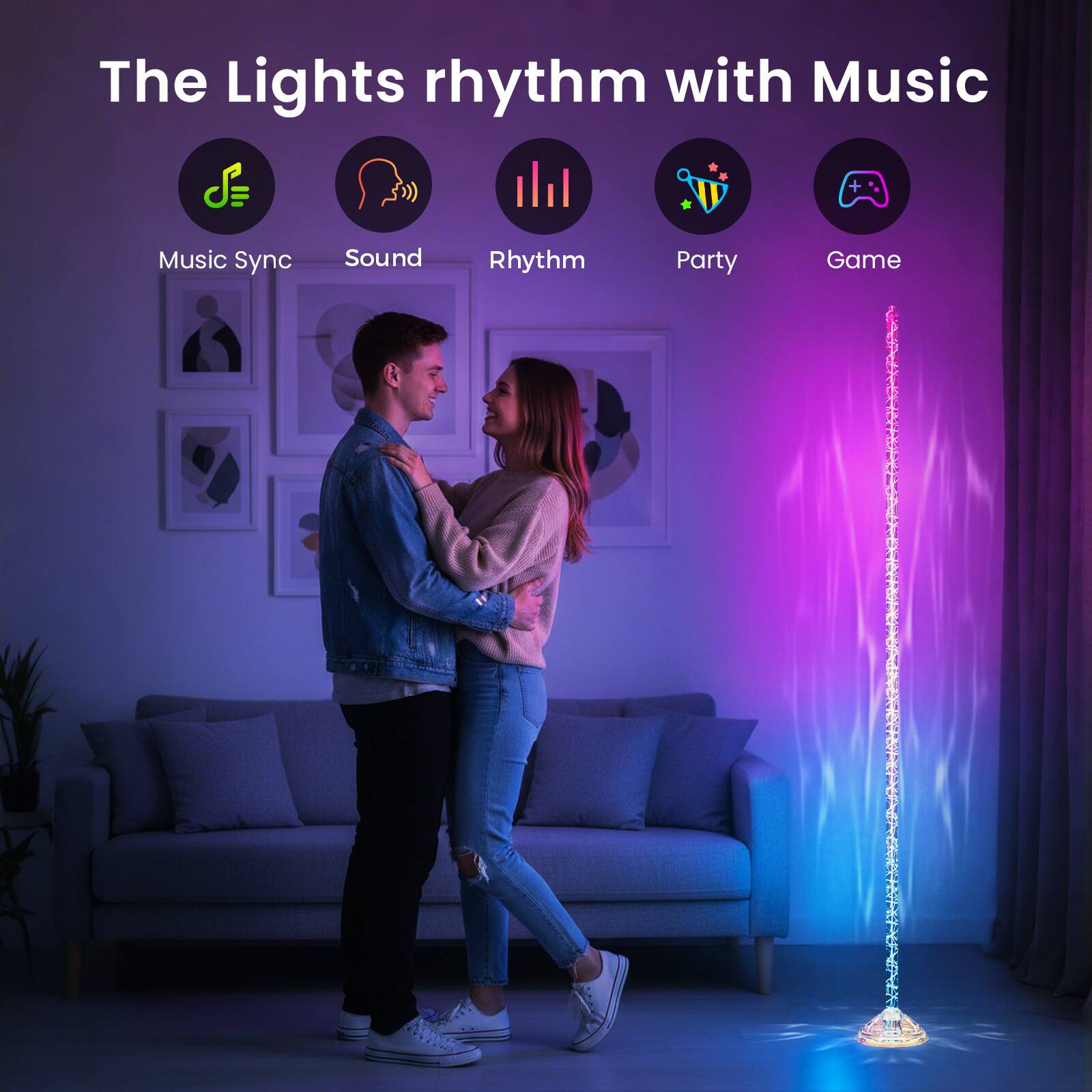 The Lights rhythm with Music

Music Sync
Sound
Rhythm
Party
Game