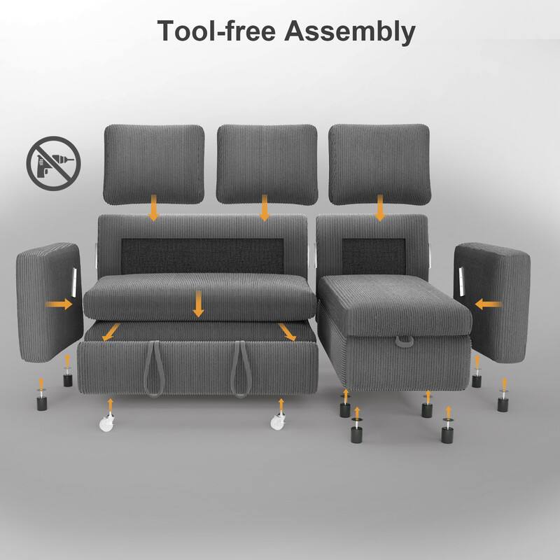 Tool-free Assembly