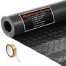 VEVOR - Garage Floor Roll, 7.5 x 20 ft Garage Flooring Mat, 2.2 mm Thickened PVC Diamond Plate Floor Protector Mat - Silver Gray