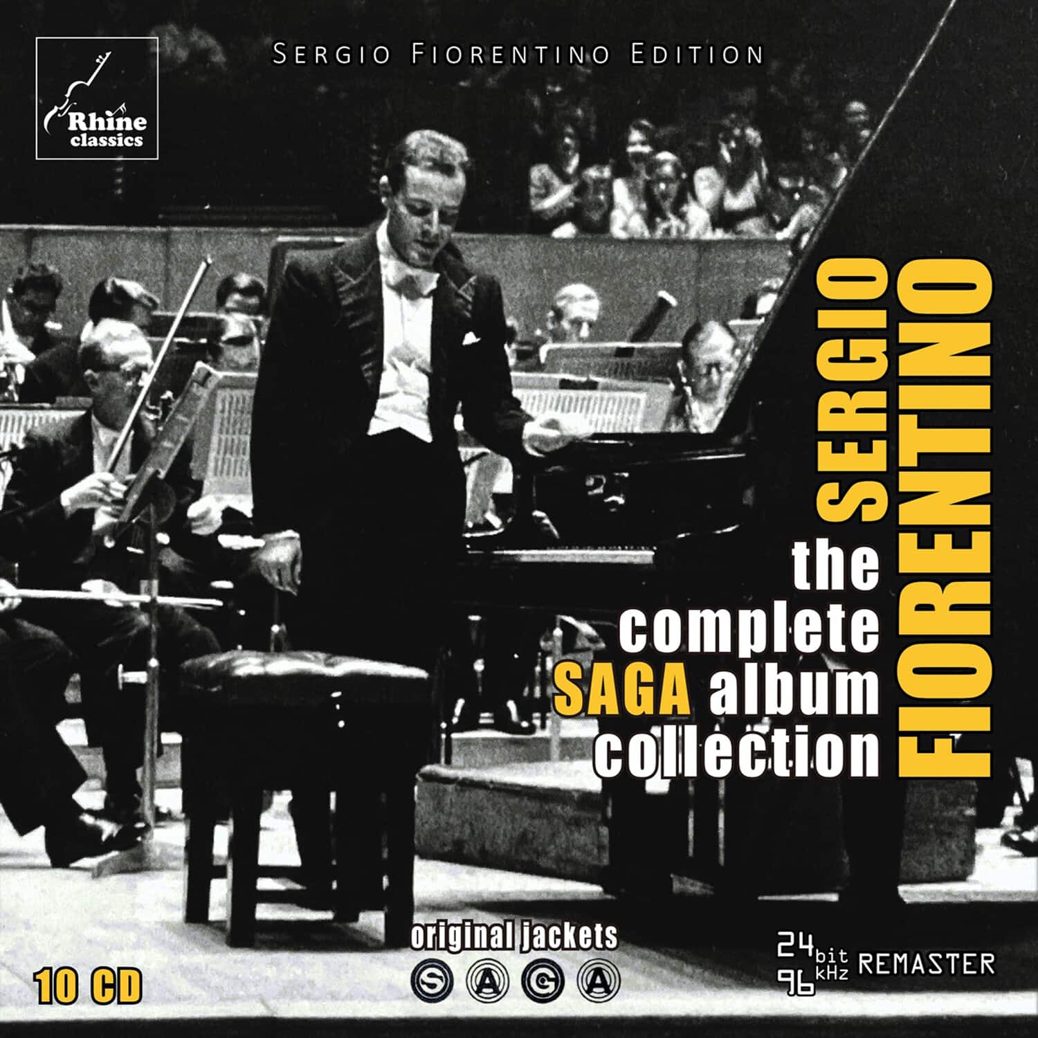 Sergio Fiorentino - The complete Saga album collection (10-CD set)   - COMPACT DISCS price history on PriceWatchPro