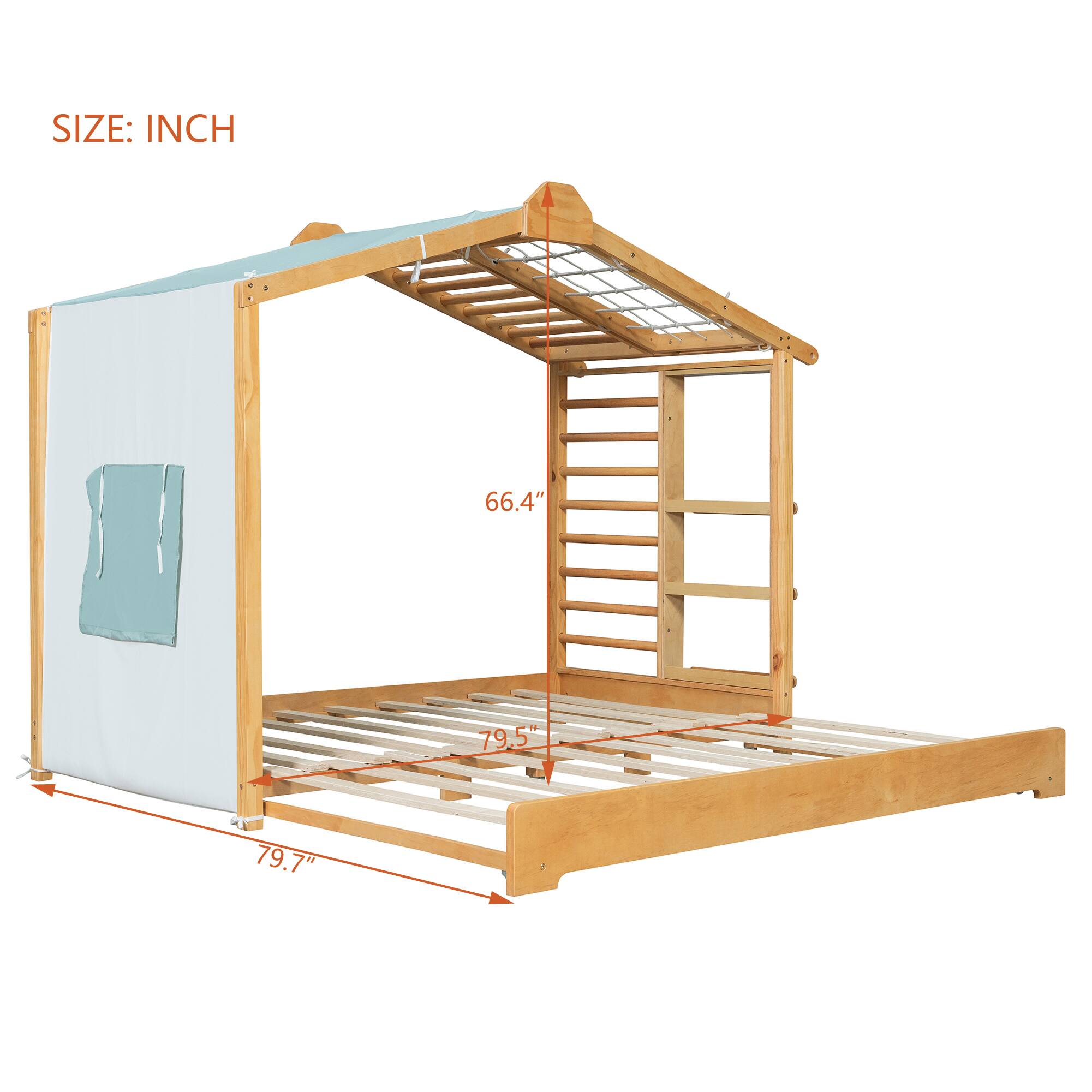 SIZE: INCH  
66.4" 79.5" 79.7"