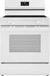 Insignia™ - 5.3 Cu. Ft. Freestanding Electric Range with Dual-Size Burner and Storage Drawer - White
