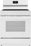 Insignia™ - 30 in. Wide 4 Elements 5.3 Cu. Ft. Freestanding Electric Range with Dual-Size Burner and Storage Drawer - White