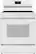 Front. Insignia™ - 5.3 Cu. Ft. Freestanding Electric Range with Dual-Size Burner and Storage Drawer - White.
