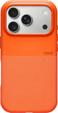 Front. Beats - iPhone 17 Pro Rugged Case with MagSafe and Camera Control - Sierra Orange.
