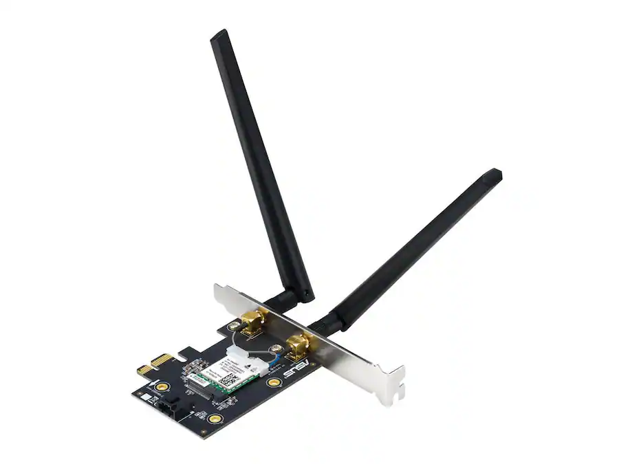 ASUS BE9400 Tri Band PCI-E WiFi 7 (802.11be) Bluetooth 5.4, sécurité ASUS BE9400 Tri Band PCI-E WiFi 7 (802.11be) Bluetooth 5.4, sécurité