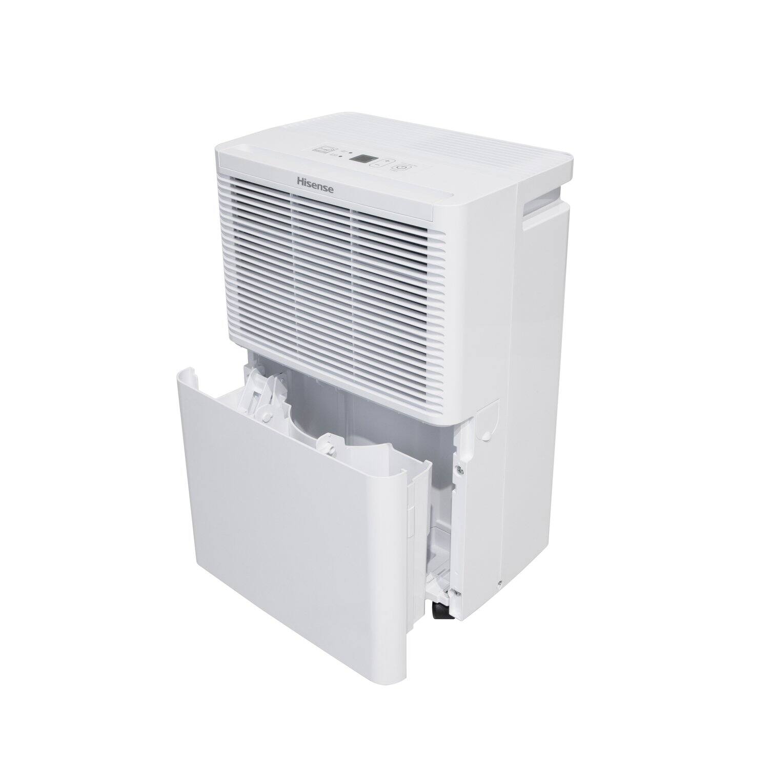 Alt View 7. Hisense - Hisense 25 Pint 6 Quart Bucket Capacity Dehumidifier - White.
