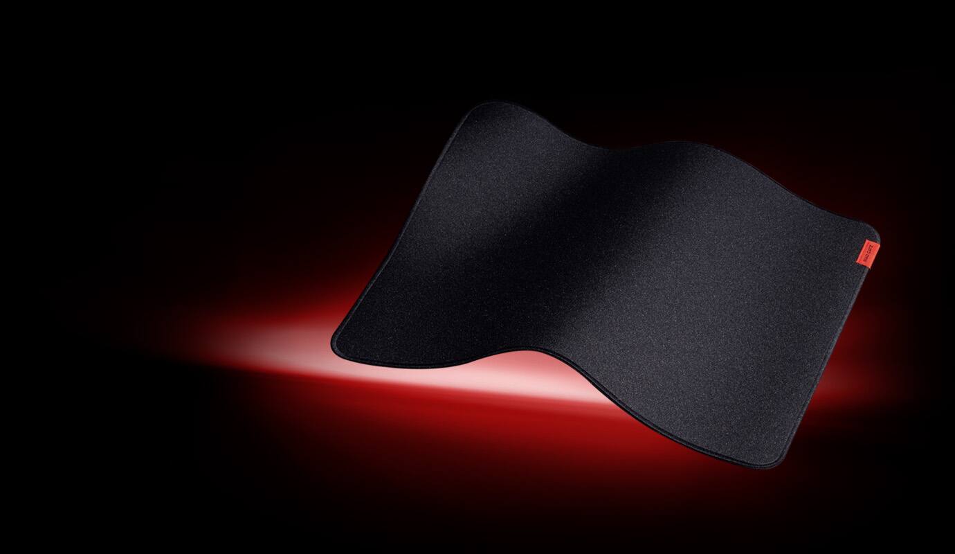 Alt View 4. Mad Catz - Mad Catz - G.L.I.D.E SPEED L Gaming Mouse Pad with - Chaotic pattern cloth - Black - BLACK.