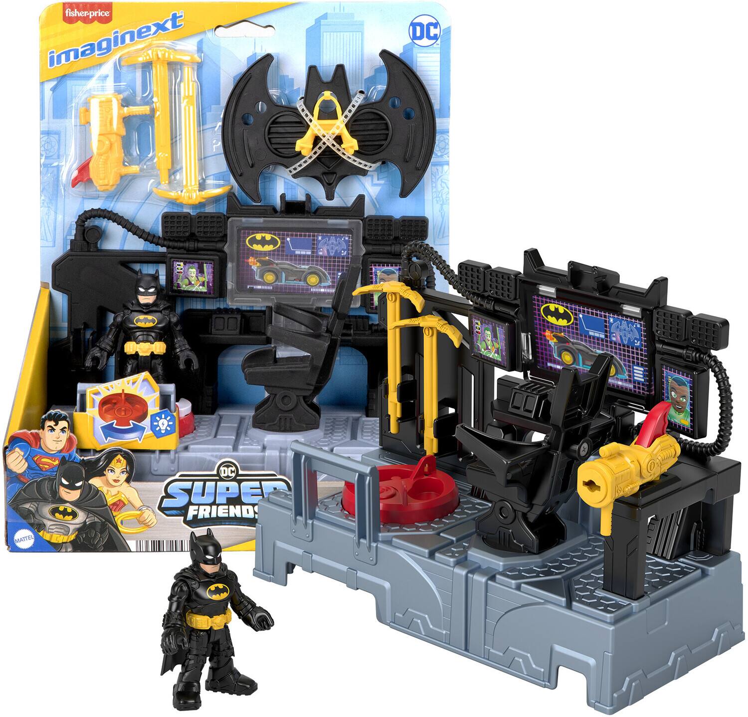 Fisher Price - Imaginext DC Super Friends: Bat Command Center - COLLECTABLES