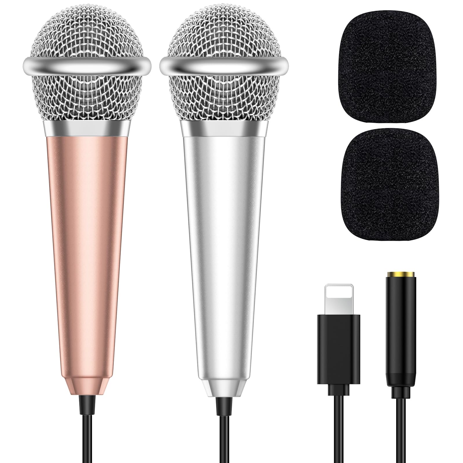 Silver and Rose Golden