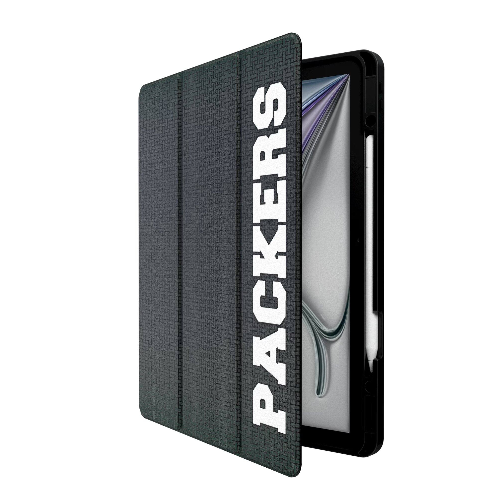 Alt View 1. Keyscaper - Green Bay Packers iPad Case - 13in Air M2/M3 - Black.