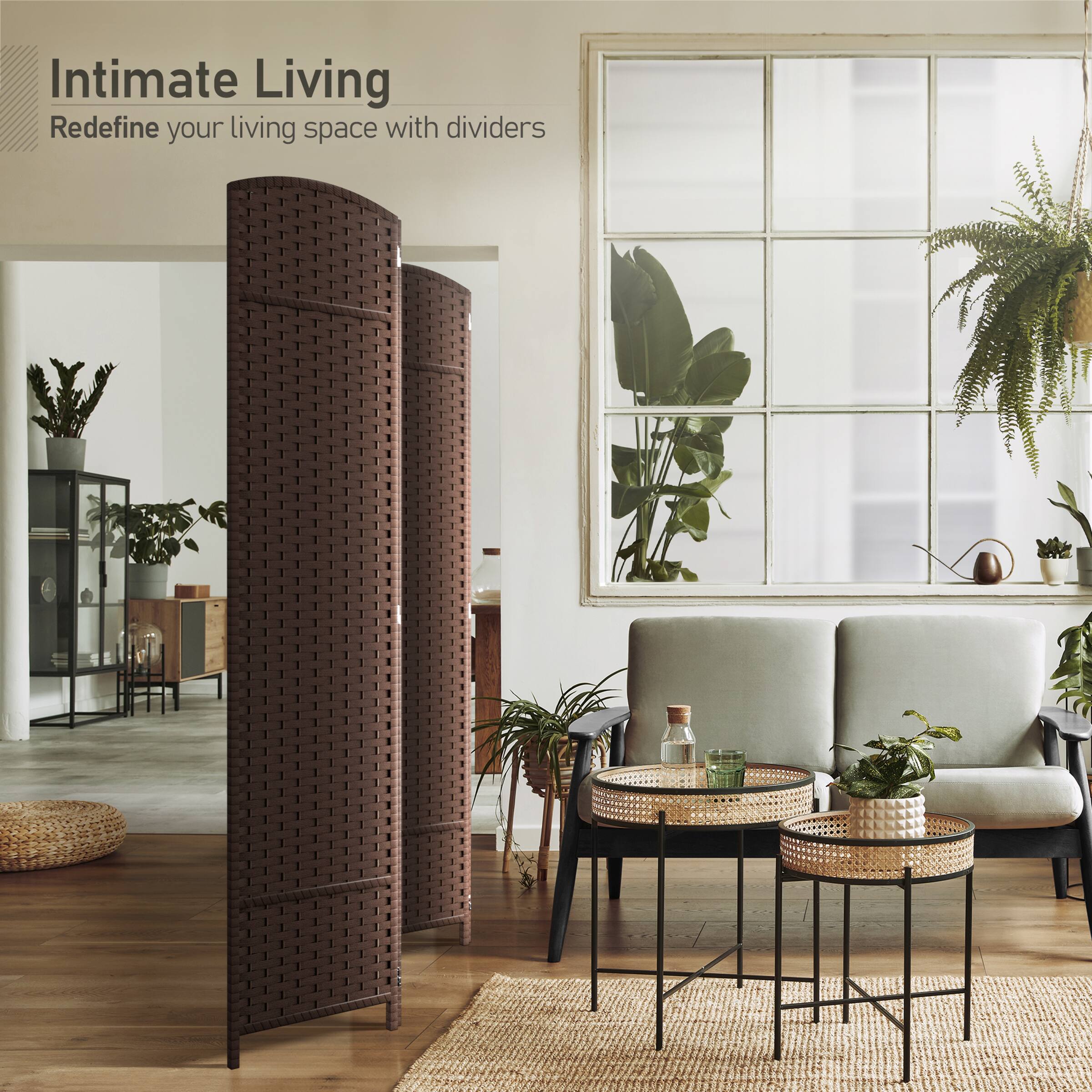Intimate Living  
Redefine your living space with dividers