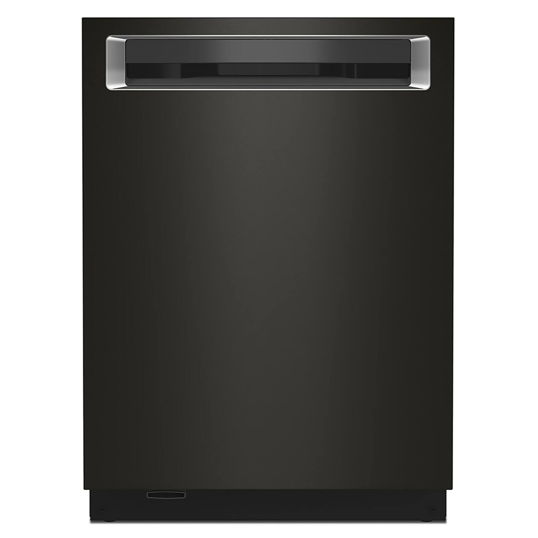 KitchenAid - 24" Top Control Built-In Stainless Steel Tub Dishwasher with 3rd Rack, 360 Max Jets, 44 dBA - Black Stainless Steel