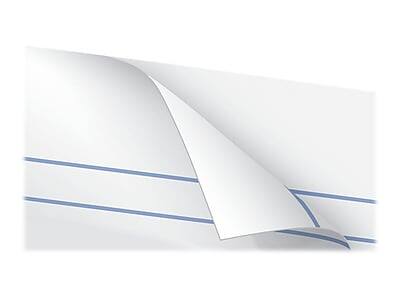 Alt View 2. Ampad - Notepads, 5" x 8", College, 50 Sheets/Pad, 12 Pads/Pack - White.