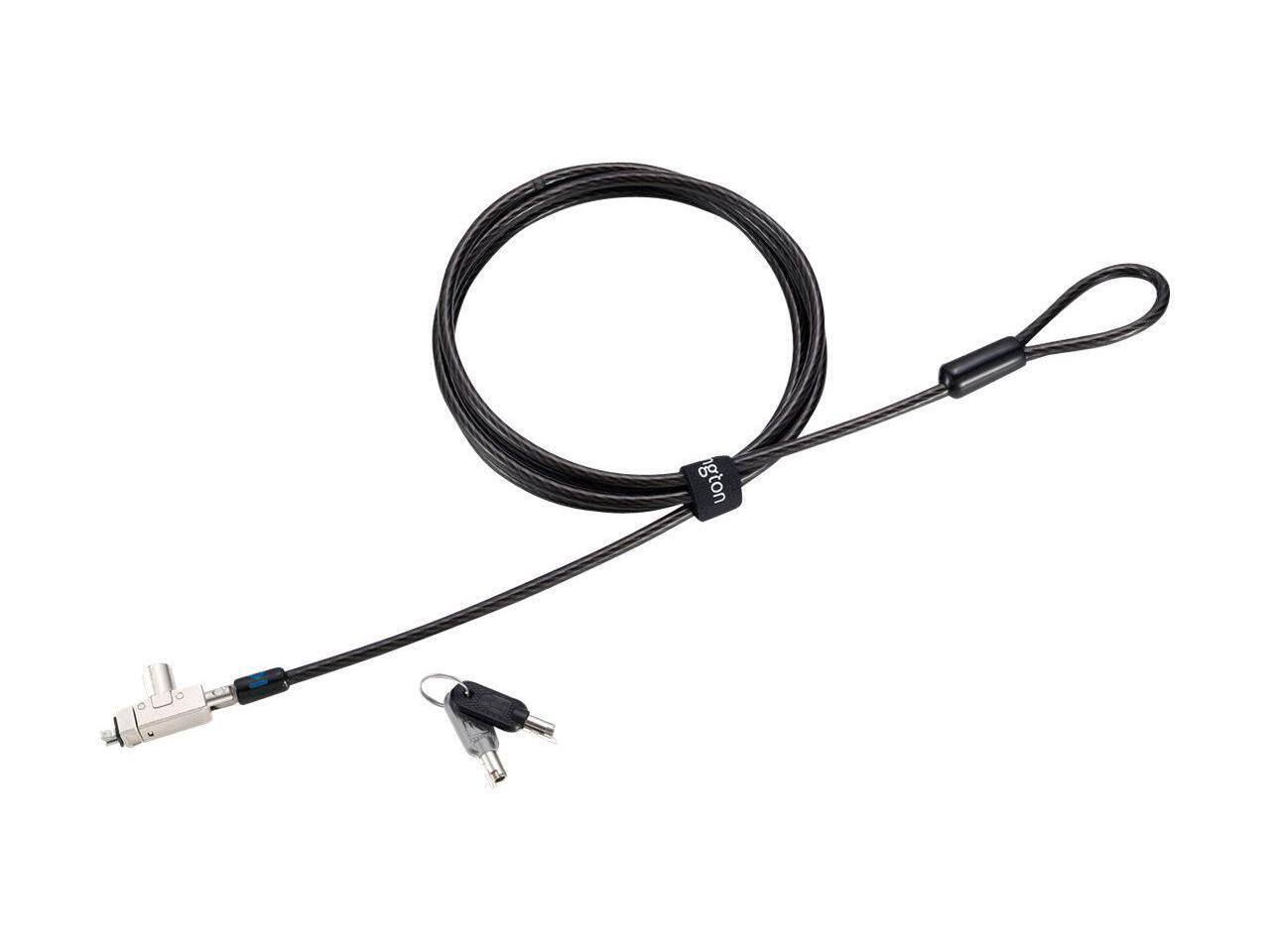 Alt View 2. Kensington - Kensington Slim N17 2.0 Keyed Laptop Lock for Wedge-Shaped Slots K60500WW.