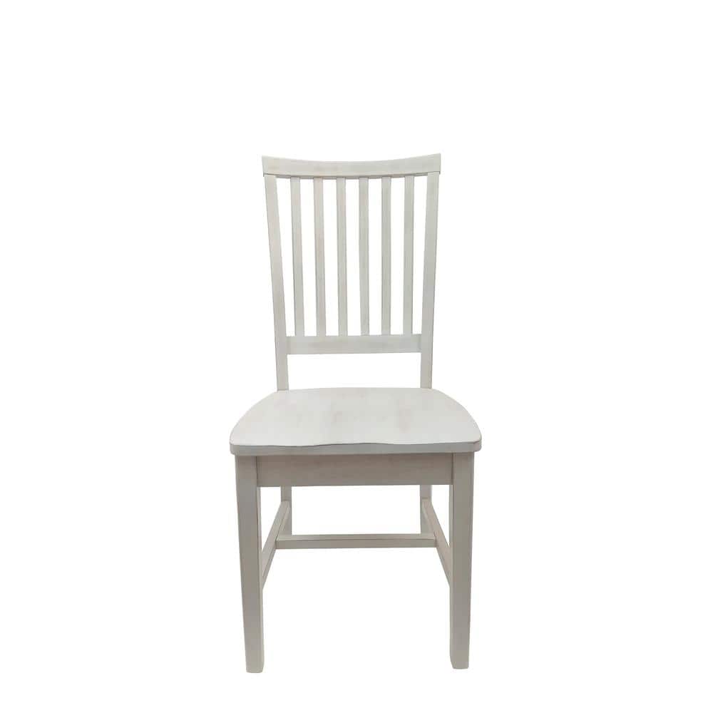 Carolina Chair & Table - Hudson Dining Chair - Whitewash - White