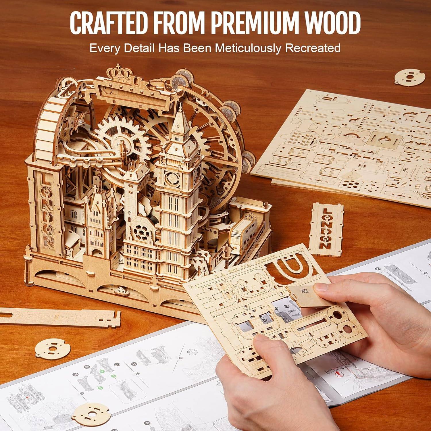 CRAFTED FROM PREMIUM WOOD  
Every Detail Has Been Meticulously Recreated