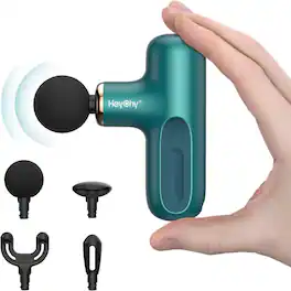 Schertz - Super Mini Percussion Massage Gun, Deep Tissue, Portable Handheld, Compact
