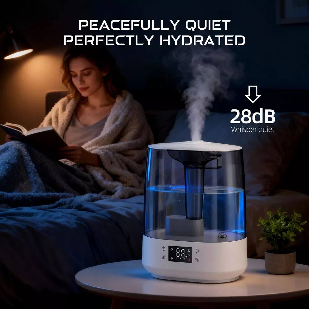 PEACEFULLY QUIET  
PERFECTLY HYDRATED  

28dB  
Whisper quiet