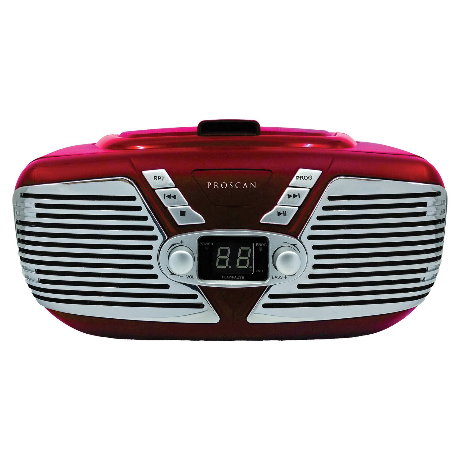RPT | PROSCAN PROG DI 8.8 RPT VOL PLAY/PAUSE SS +