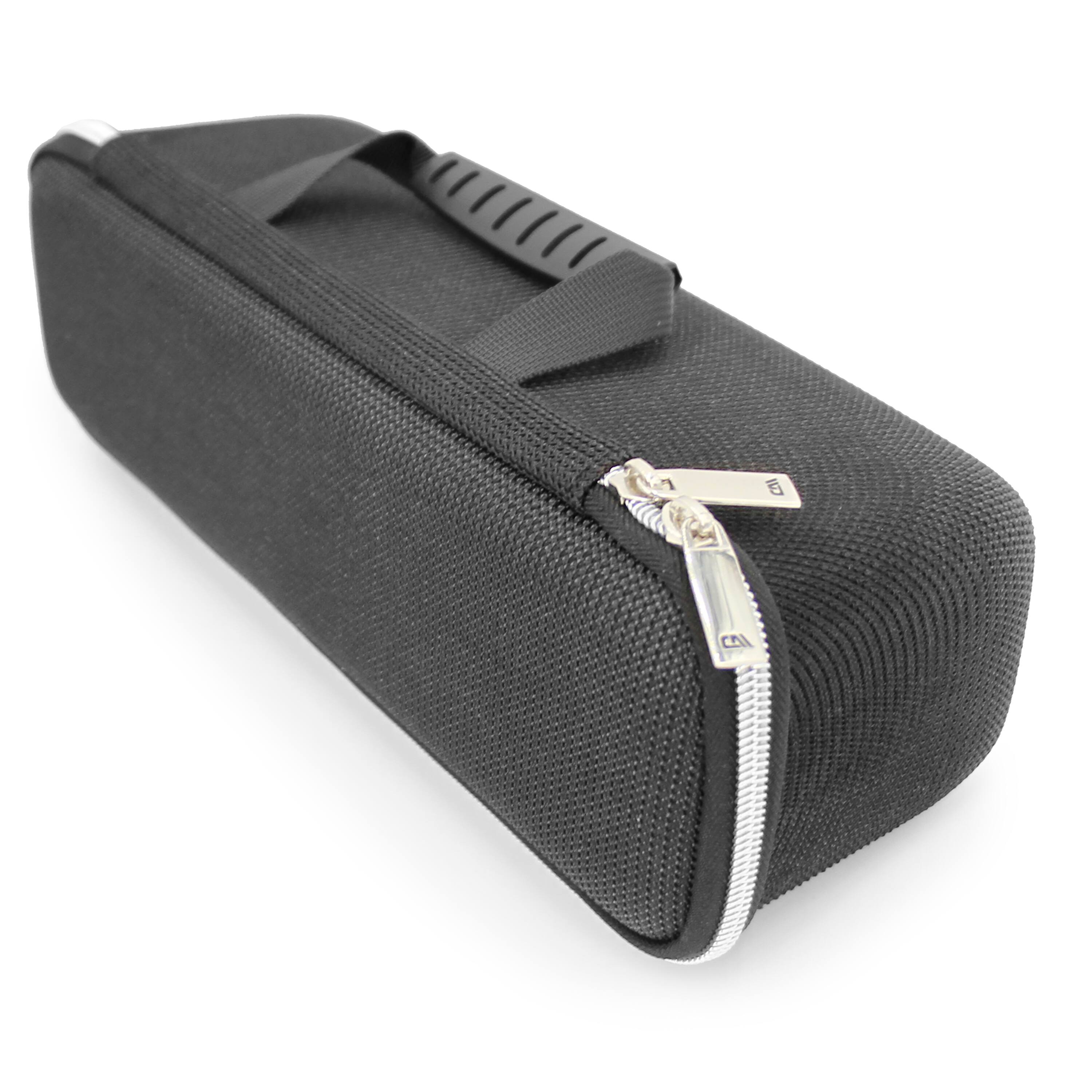 Alt View 5. CASEMATIX - Wireless Microphone Case Fits Two Wireless Mic System Microphones Up To 10.75" by Sennheiser, Shure and More - Black.