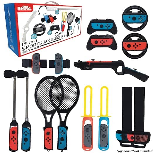 Old Skool - 15-in-1 Sports Accessories for Switch