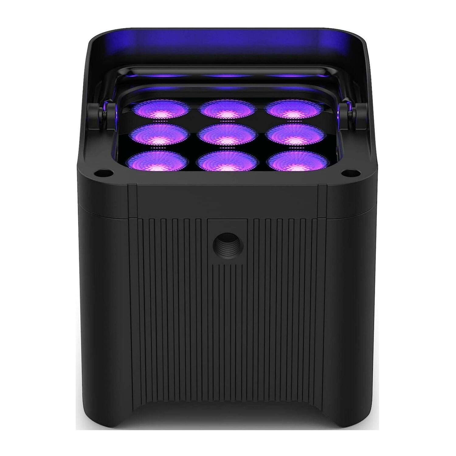 Left. CHAUVET DJ - CHAUVET DJ Freedom Par H9 IP Weather-Resistant Battery-Powered RGBAW+UV LED Par.