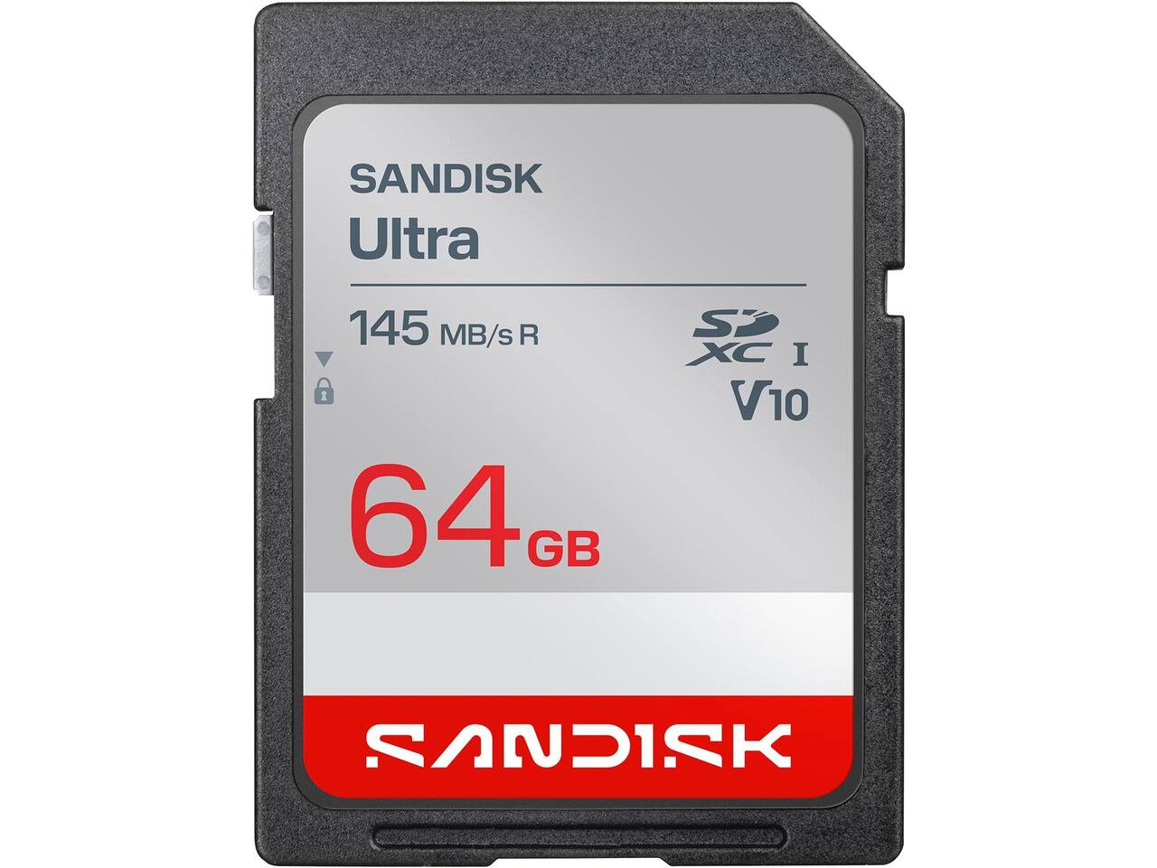 SANDISK Ultra  
145 MB/s R  
SDXC I  
V10  
64GB