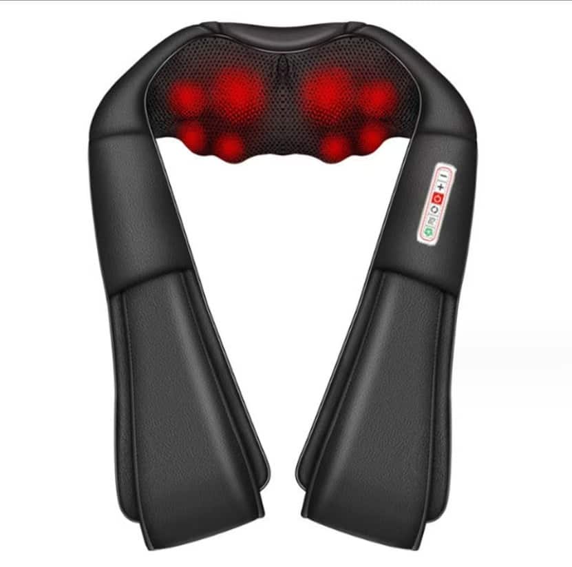Cluzine - Cervical Massager with Infrared Heating & Timer Function Home Neck Back Massager
