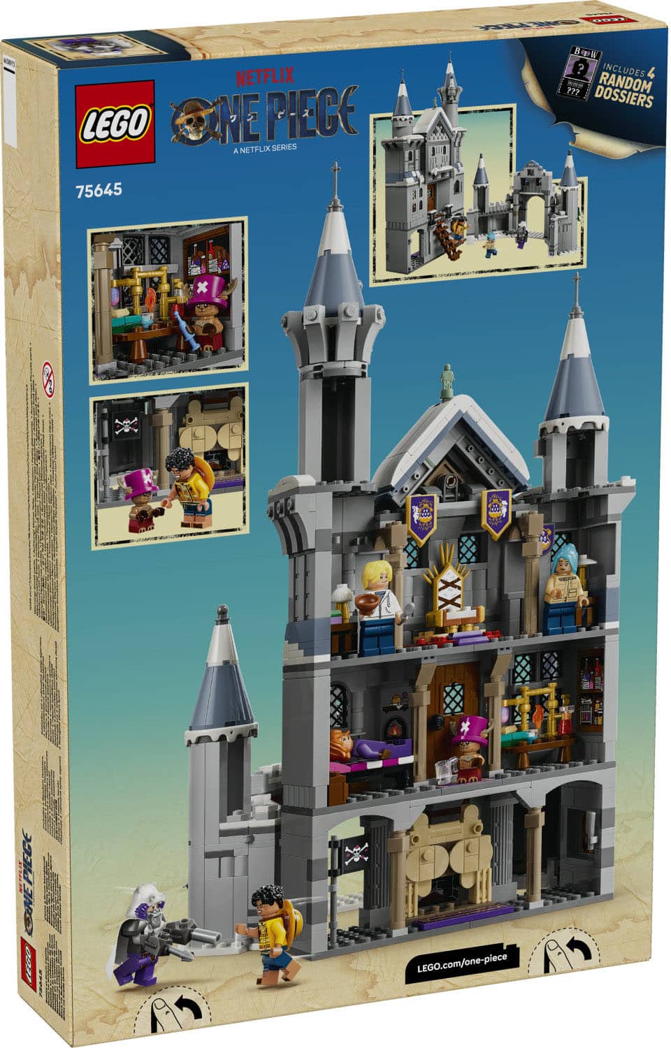 LEGO ONE PIECE Battle at Drum Castle Building Toy for Kids, Ages 9