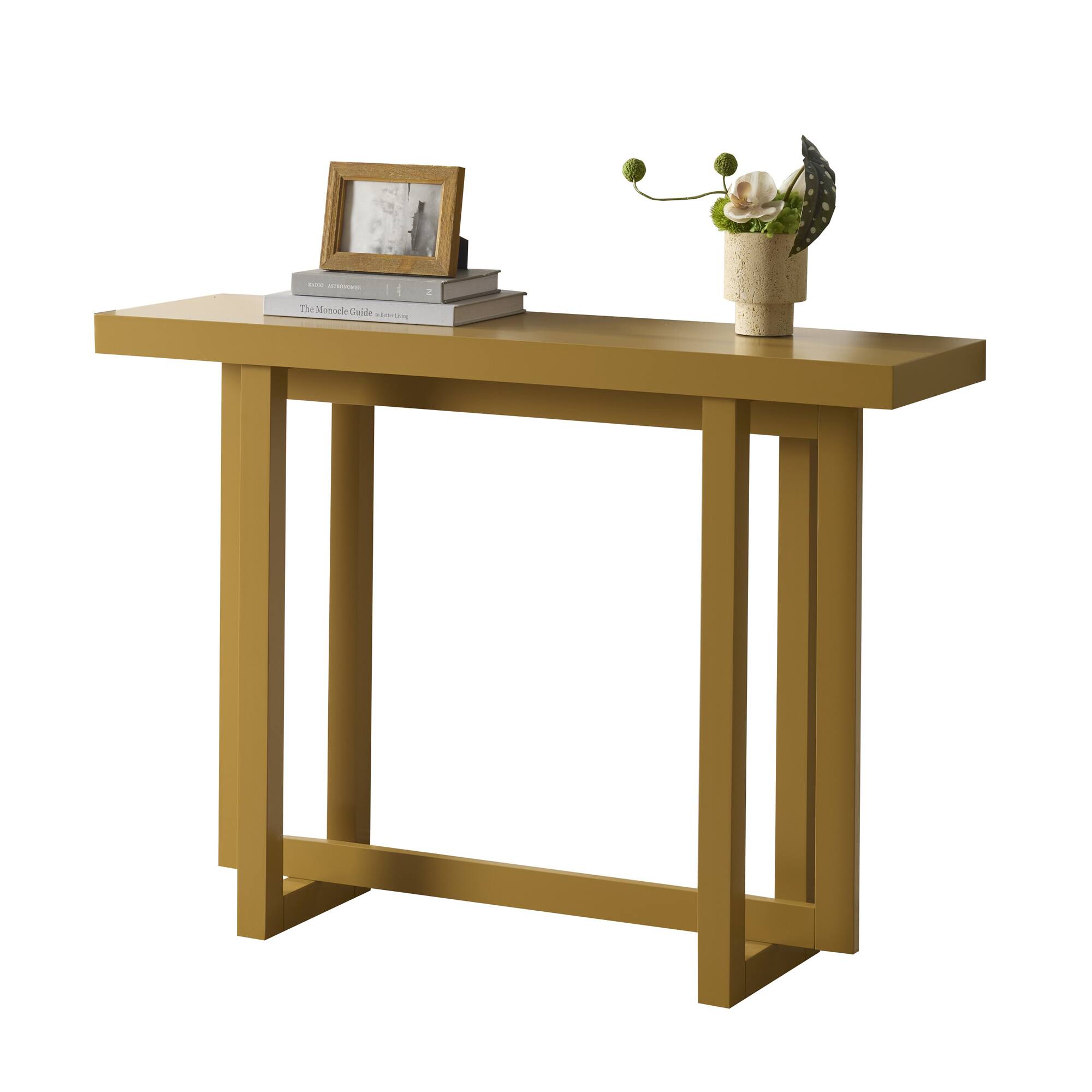 Kings Brand Furniture Console Table for Entryway, Wood Sofa Table ...