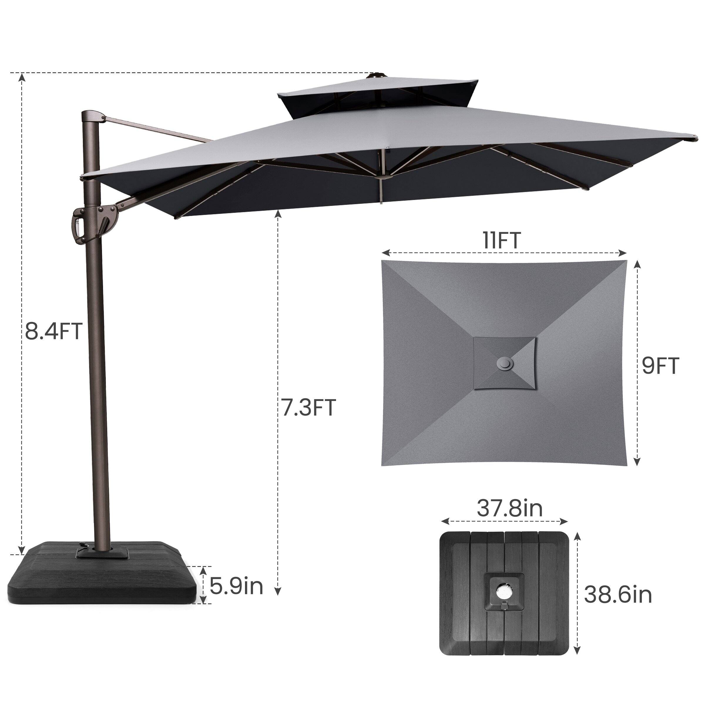 - 11FT
- 8.4FT
- 9FT
- 7.3FT
- 37.8in
- 5.9in
- 38.6in