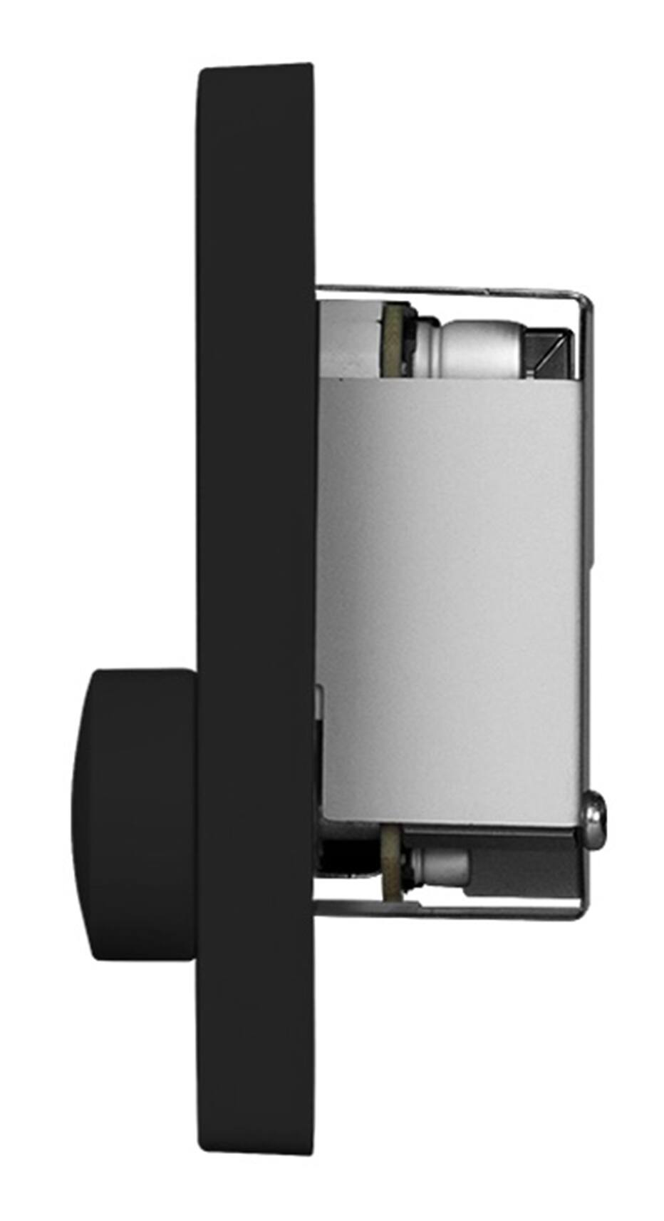 Left. Sonance - Blaze Wall-M US - Multi-Zone PoE-Powered Wall-Controller (Each) - Black.