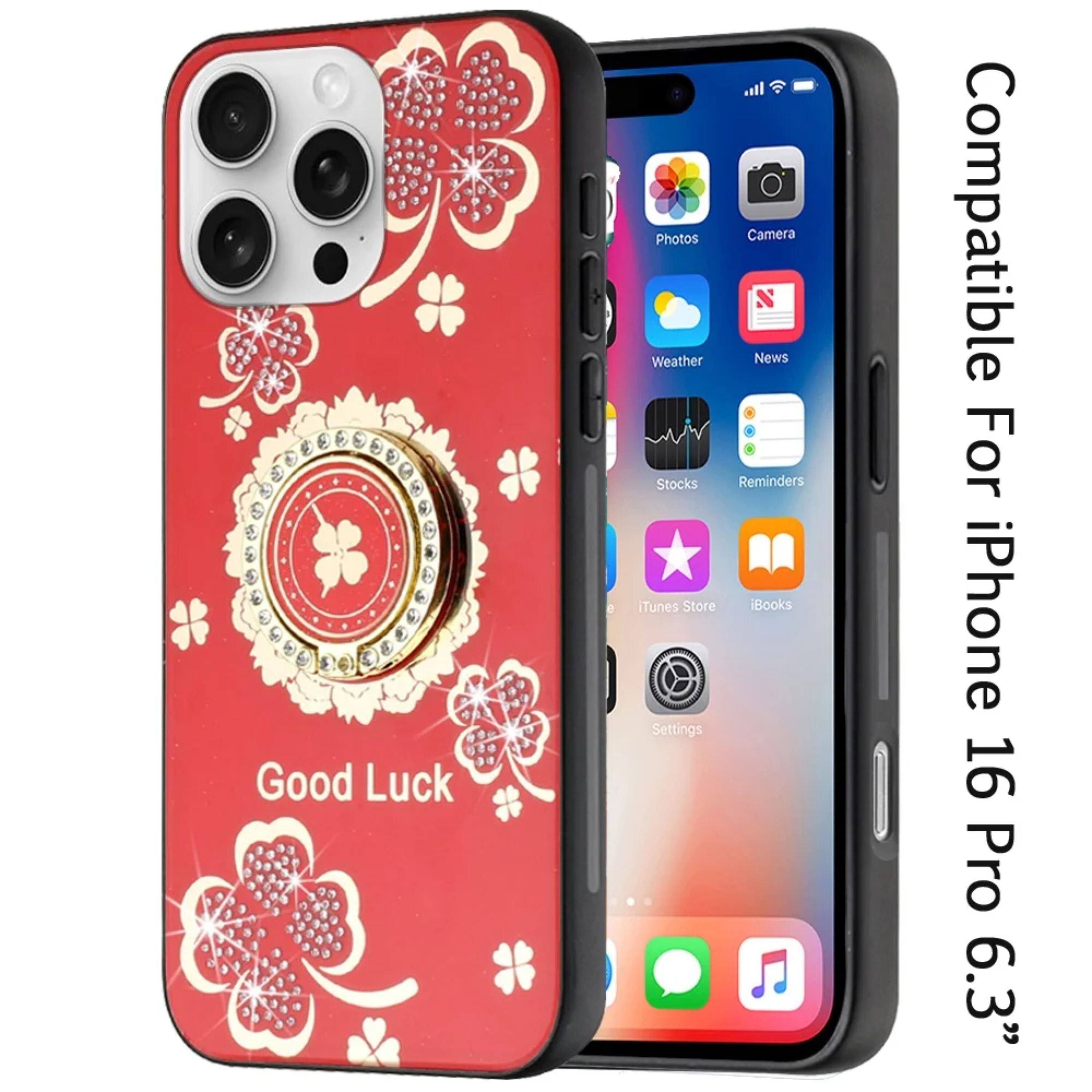 Good Luck

Compatible For iPhone 16 Pro 6.3"

Photos Camera Weather News Stocks Reminders iTunes Store Books Settings
