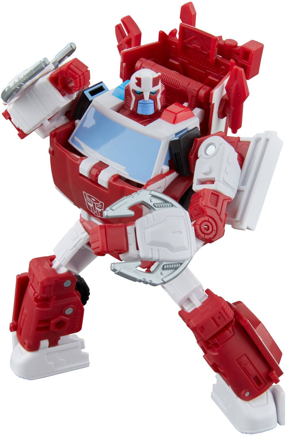 Alt View 3. Hasbro - Transformers - Age of the Primes - Deluxe Class Ratchet Action Figure   - COLLECTIBLES - Multicolor.