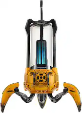 Front. GravaStar - GravaStar Supernova Portable Bluetooth Speaker with 25W Output and 9-Hour Battery Life War Damaged Yellow - War Damaged Yellow.