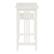 Alt View Zoom 16. OSP Home Furnishings - Sierra 36" Foyer Table - White Finish.