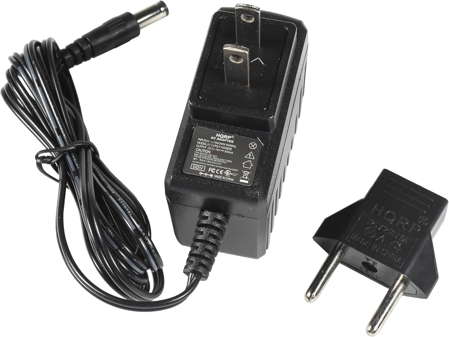 AC HQRP INPUT AC ADAPTER OUTPUT MODEL: NT 500-240V/5060H SO60HE CAUTION 053 Hothio_me 1400850 - 850mA RM 5 N N 15 ... Ad un DDIV FECE MADE IN CHINA X 3 12SV HQRP 250V MADE IN CHINA 28