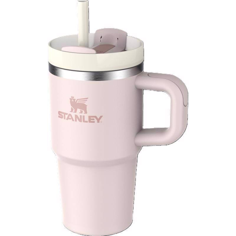 Alt View 2. Stanley - The Quencher 20 oz BPA Free Flow State Insulated Tumbler - Rose Quartz.