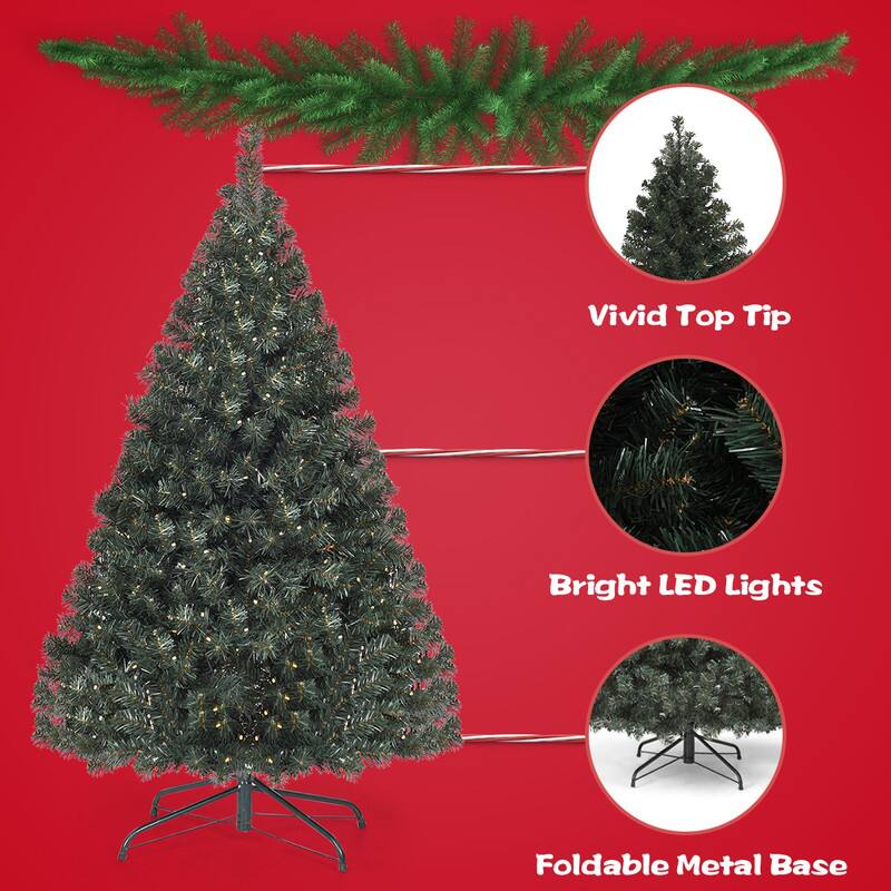 - Vivid Top Tip
- Bright LED Lights
- Foldable Metal Base