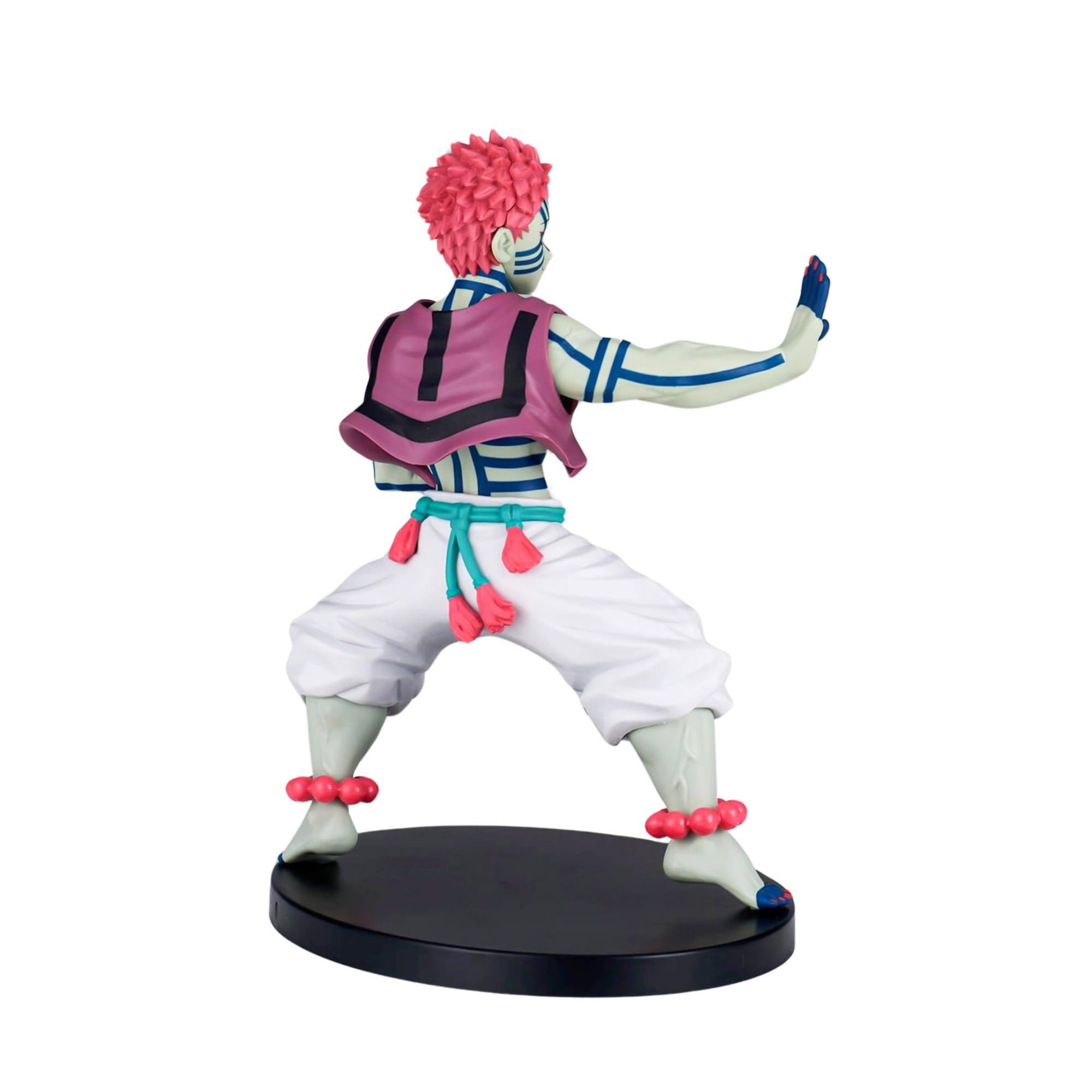Alt View 4. Banpresto - Demon Slayer Banpresto Vibration Stars Figure | Akaza - White.