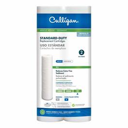 Culligan - Fine Whole home Standard 3/4" Replacement Filter 2 Pack - Brown
