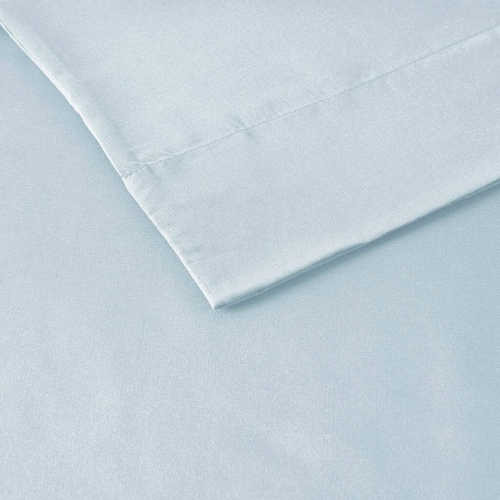 Alt View 5. Gracie Mills - Gracie Mills Ruby All-Season Microfiber Soft Touch Sheet Set - Blue.