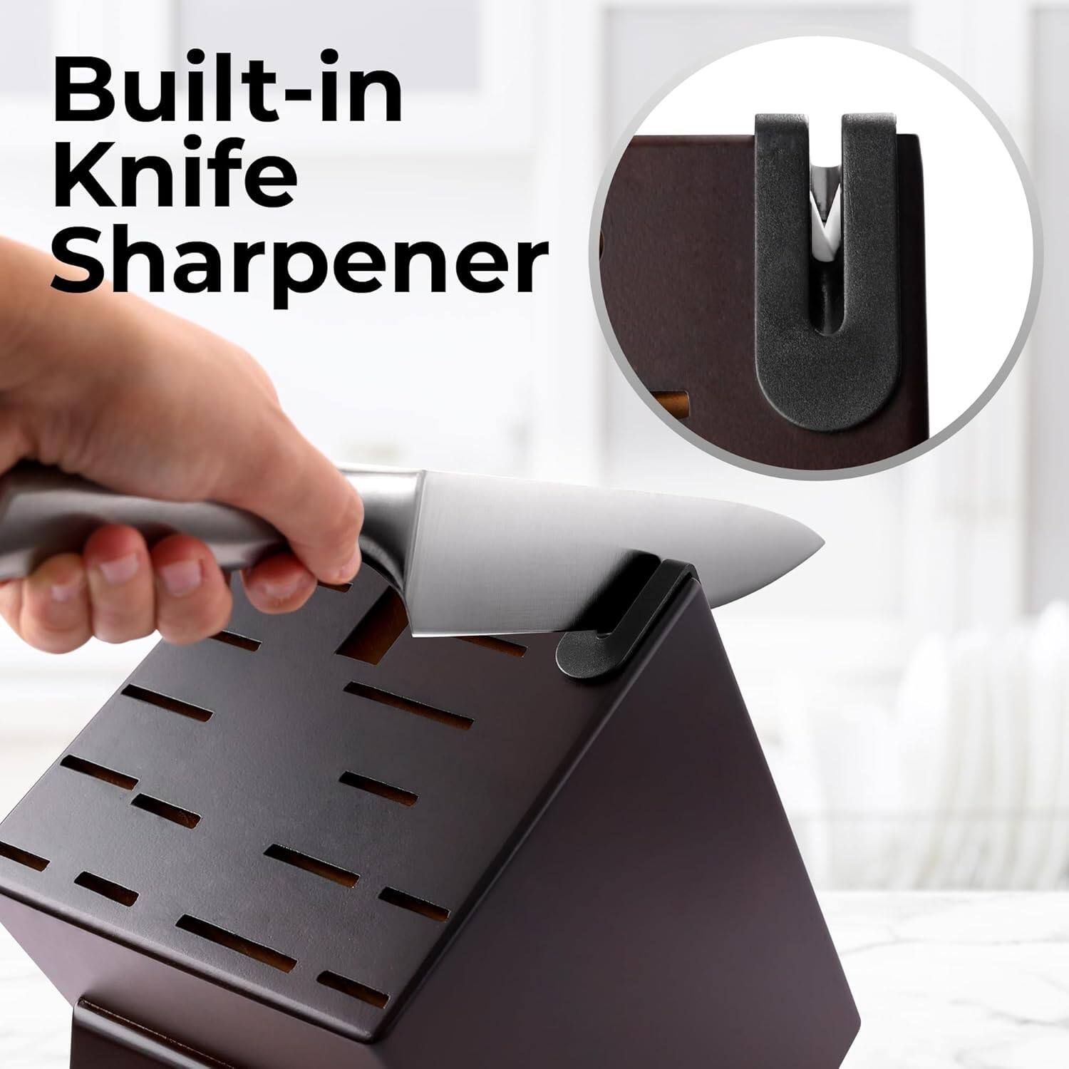 Built-in Knife Sharpener