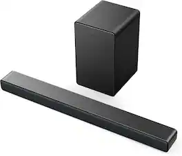 TCL - Refurbished Excellent - 3.1 Ch Soundbar w/ Wireless Subwoofer Q6310, 350W, Dolby Audio, DTS Virtual: X, Built-in Tweeters, Auto Room Calibration - Black