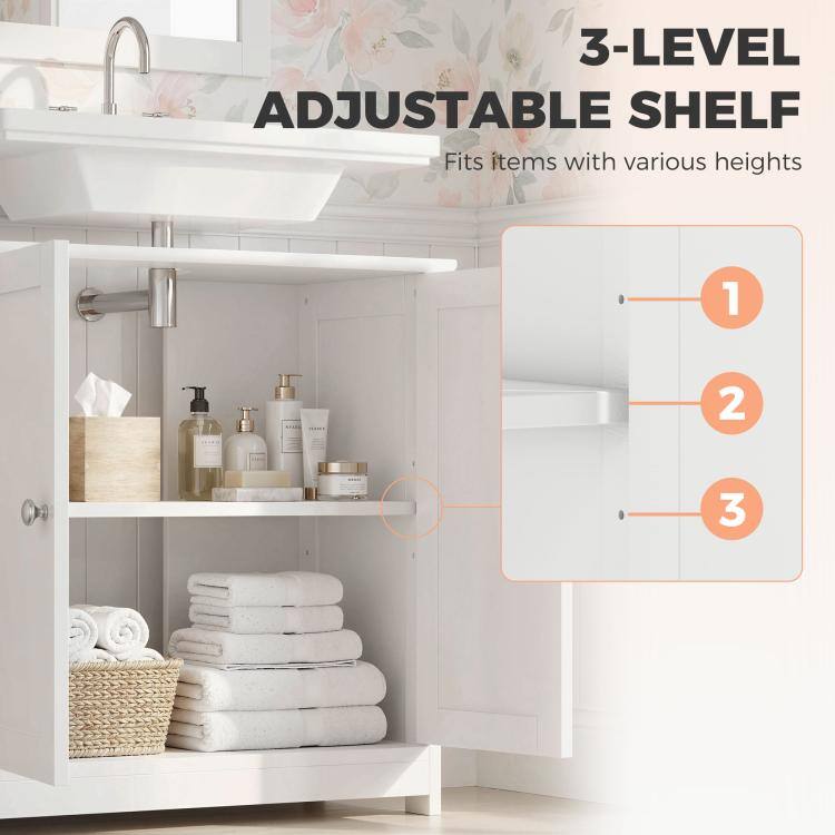 3-LEVEL ADJUSTABLE SHELF  
Fits items with various heights  
1  
2  
3