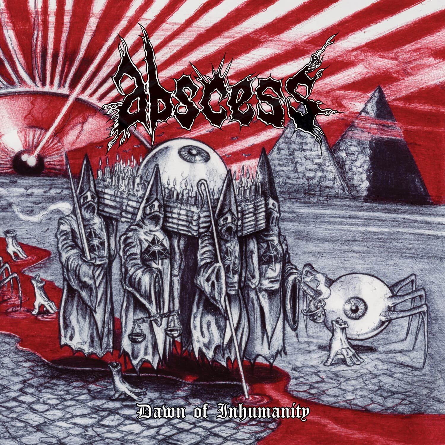 Abscess - Dawn Of Inhumanity   - VINYL LP