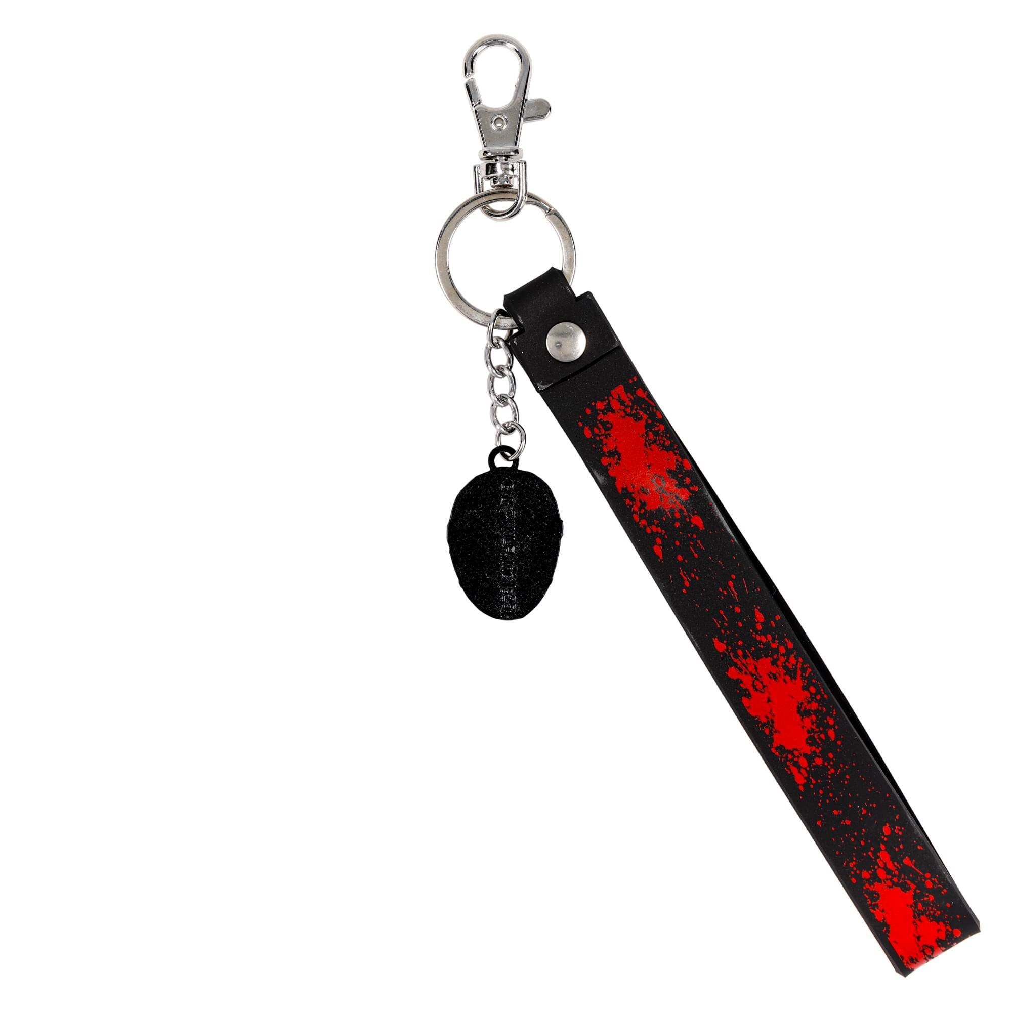 Alt View 10. SalesOne LLC - Friday The 13th Jason Voorhees Mask Enamel Keychain With Lanyard Strap - Black.