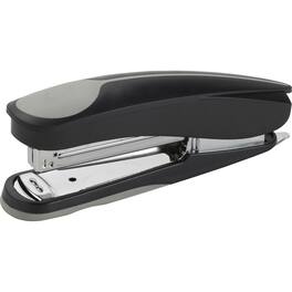 Business Source - Dual Shot Full-strip Stapler - Holds Upto 210 Staple - Full Strip - Black - Plastic