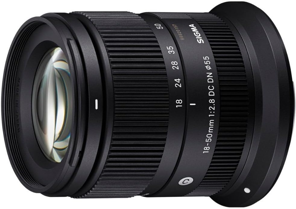 MADE IN JAPAN  
SIGMA  
18-50mm 1:2.8 DC DN  
Φ55  
50  
35  
28  
24